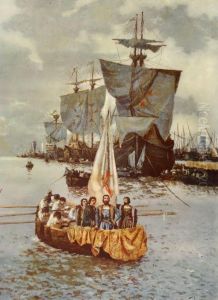 Partida de Vasco da Gama para a India Partida de Vasco da Gama para a India