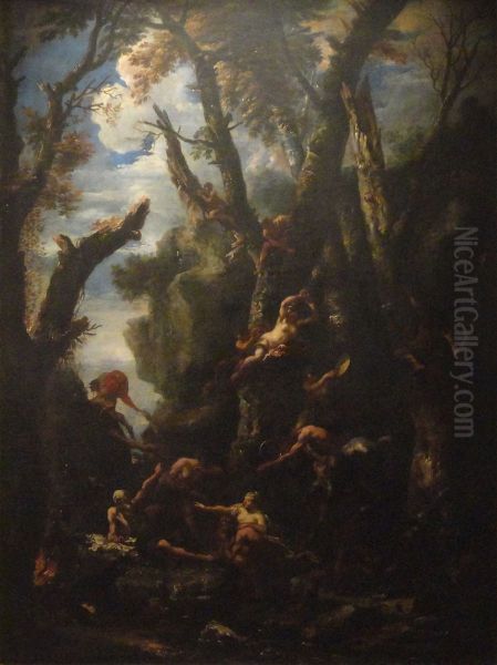 Temptation of Saint Anthony - view 1