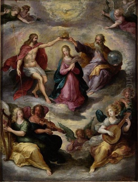 The Coronation of the Virgin - view 1