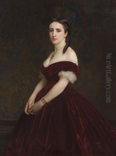 Portrait of the Viscountess of Chabrol - view 1