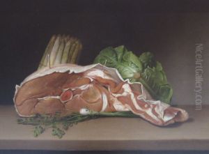 Cutlet and Vegetables by Raphaelle Peale