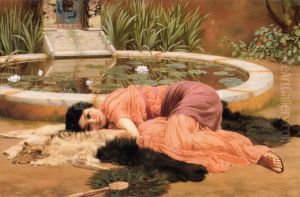 A Pompeian Fishpond A Pompeian Fishpond