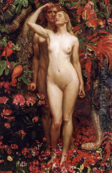 The Woman, the Man and the Serpent - view 1