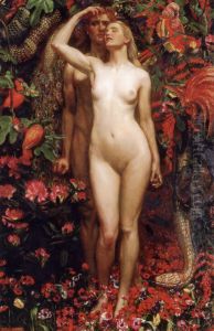The Woman, the Man and the Serpent by Byam Shaw