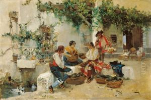 Selling Melons by Joaquin Sorolla