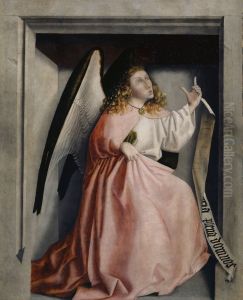 Angel of the Annunciation by Konrad Witz