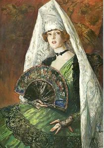 La Mantilla Blanca by Alejandro Christophersen