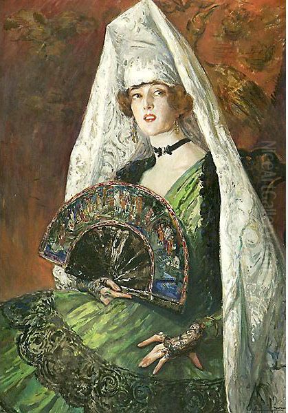 Spagna 1866
"la Mantilla Blanca" - view 1