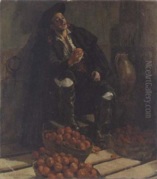 Orange Seller - view 1