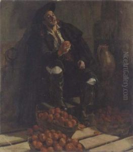 Orange Seller by Alejandro Christophersen