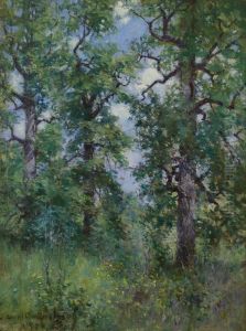 Wooded Grove by Howard Chandler Christy