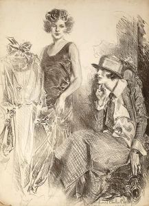 Contemplating A Fashion Statement by Howard Chandler Christy