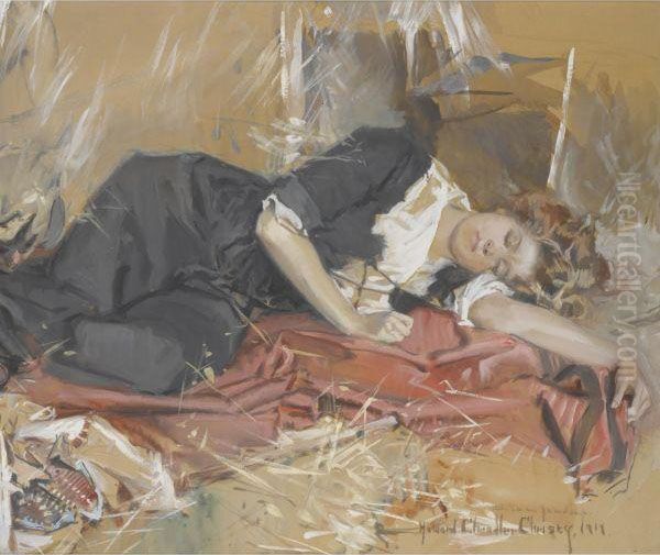 Sleeping Woman - view 1