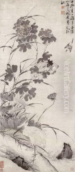 Flowers And Birds - view 1