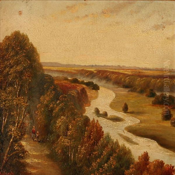 Landscape With A Serpentine River - view 1