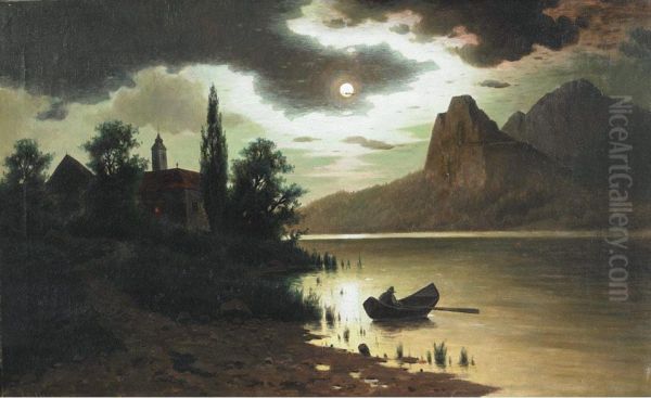 Boatman At Night - view 1