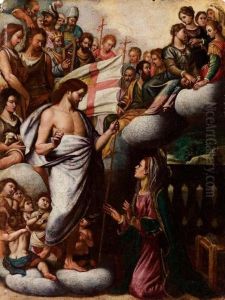 Cristo Risorto Appare Alla Vergine Maria by Agostino Ciampelli
