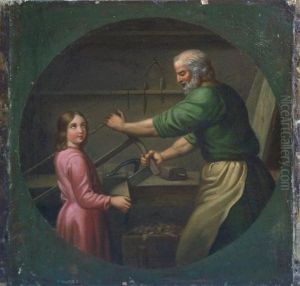 San Giuseppe Col Bambino by Agostino Ciampelli