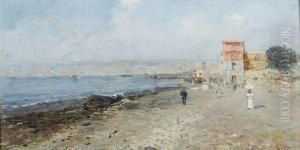 La Baie De Naples by Giuseppe Giardiello