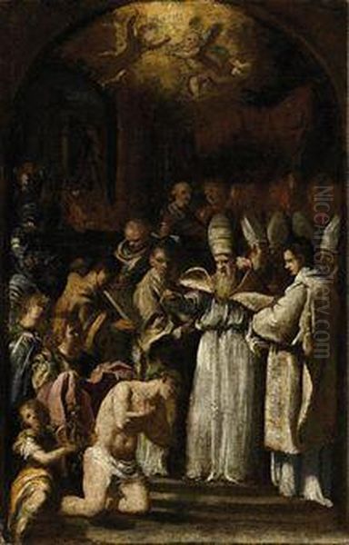 Battesimo Di Costantino - view 1