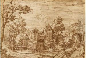Fabriques Dans Un Paysage by Gherado Cibo