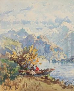 La Conversation by Eugene Ciceri