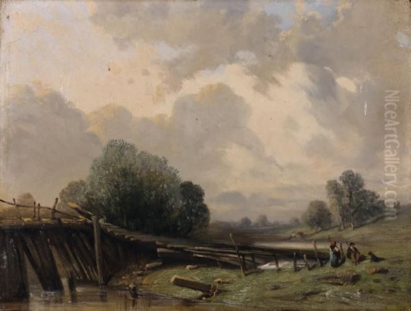 Paysage Au Pont - view 1