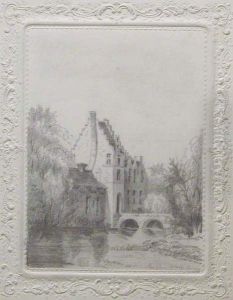 Chateau Au Bord De L'eau. Chateau Au Bord De L'eau.