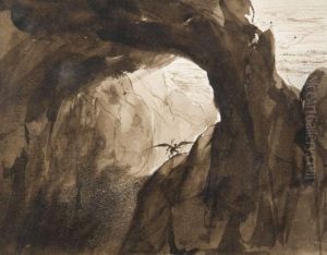 La Porte Du Demon by Pierre Luc Charles Ciceri