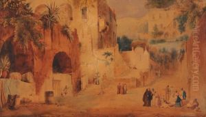 Cappella Vecchia by Pierre Luc Charles Ciceri