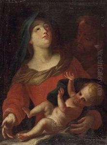 Die Heilige Familie by Carlo Cignani