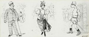Caricaturas by Francisco Ramon Cilla