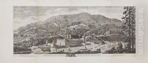 View Of The Monastery Of Vallombrosa Near Florence View Of The Monastery Of Vallombrosa Near Florence