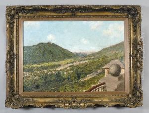 Vista Della Val Vigezzo by Giovanni Battista Ciolina