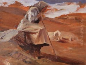 Figura Di Contadina by Giovanni Battista Ciolina