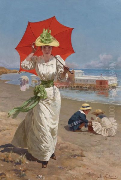 The Red Umbrella - view 1