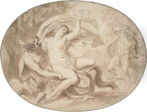 Nessus Abducting Dejanira by Giovanni Batista Cipriani