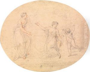 Muses Et Putti
