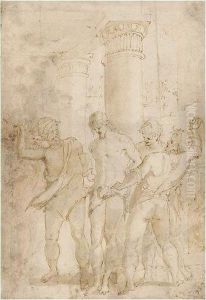 The Flagellation by Niccolo Circignani Il Pomarancio