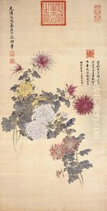 Chrysanthemum by Empress Cixi Manchu-Chinese