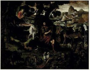 Orphee Charmant Les Animaux. by Antoon Claeissens