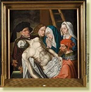 Deposition De Croix by Pieter I Claeissins