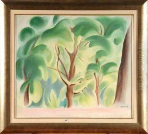 Paysage Arbore by Albert Claes-Thobois