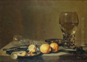 Stilleben Med Citroner by Pieter Claesz.