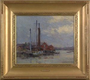 Gloucester Harbor by Joseph C. Claghorn