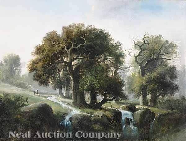 Landscape With Waterfall - view 1