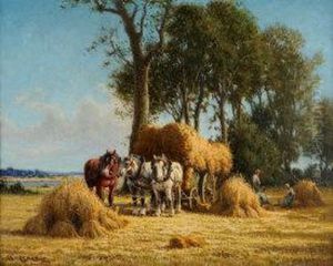 'la Moisson' by Charles Clair