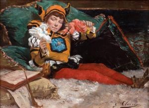 Le Fou Du Roi by Georges Jules Victor Clairin