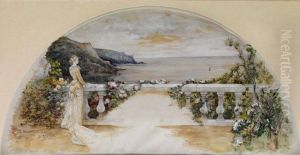 Lunettenformige Gemalde by Georges Jules Victor Clairin