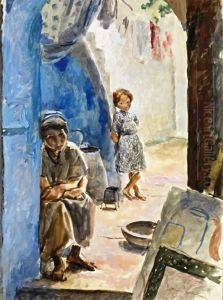 Enfants A Tlemcen by Henri Clamens